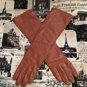 Leather & Cashmere Gloves